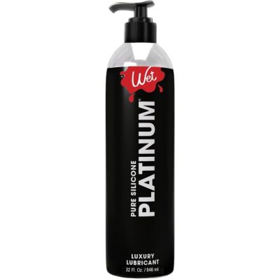 Лубрикант универсальный Wet Platinum Premium на силиконовой основе, 946 мл