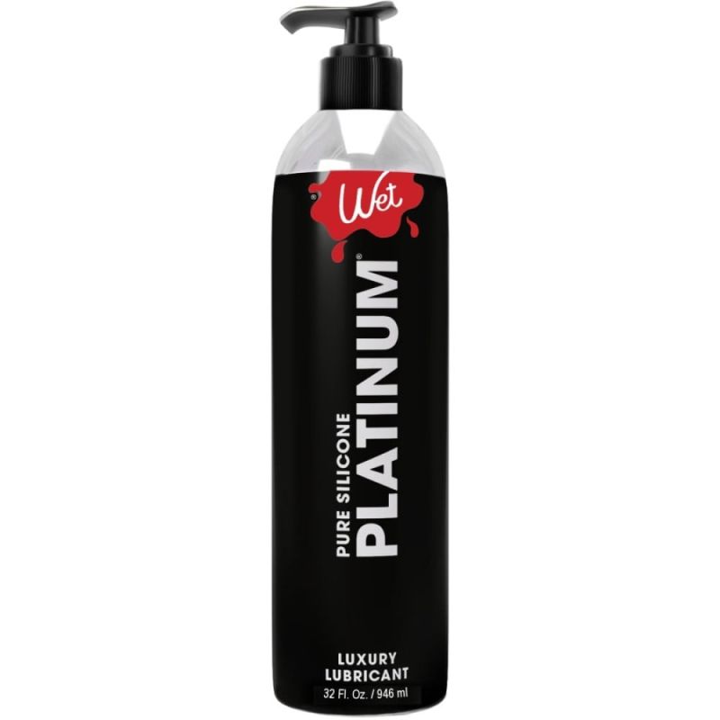 Лубрикант универсальный Wet Platinum Premium на силиконовой основе, 946 мл вид 2
