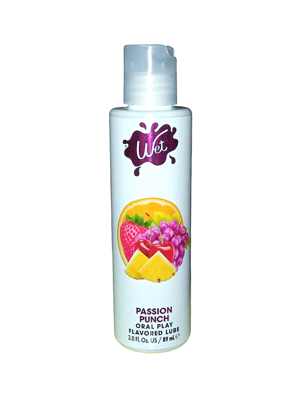 Лубрикант для орального сексу Wet Flavored Passion Punch зі смаком фруктів, 89 мл вид 2