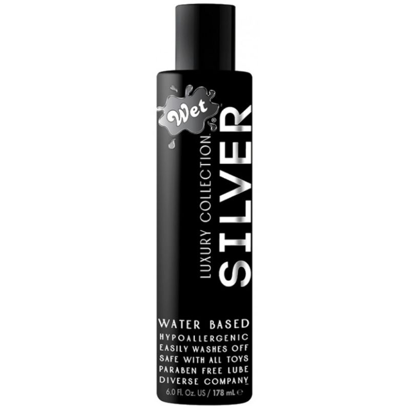 Лубрикант Wet Silver 178 мл, на водной основе, без парабенов вид 2