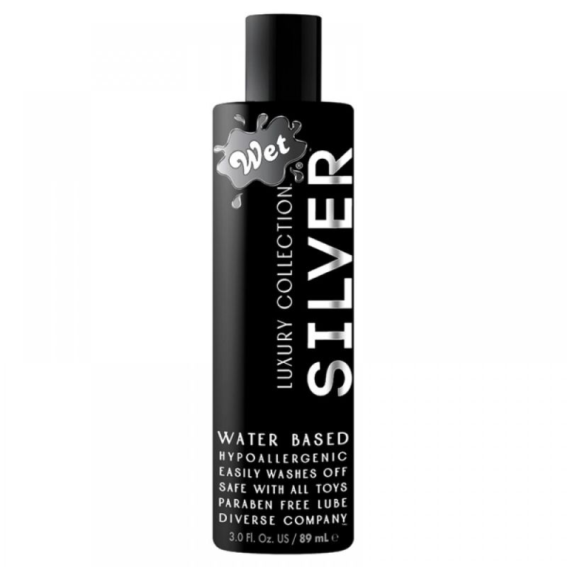 Лубрикант Wet Silver 89 мл, на водній основі, без парабенів вид 2