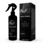 Лубрикант та масажний гель HOT StiVi Spray&Play 2в1, 100 мл вид 2