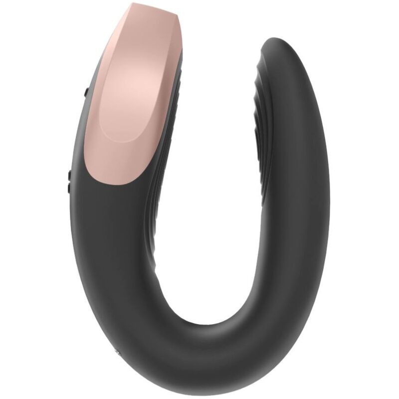 Люксовий смарт вібратор для пар Satisfyer DOUBLE LOVE чорний вид 4