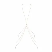 Ланцюжок для тіла Bijoux Indiscrets Magnifique 8 Body Chain - Gold, прикраса для тіла