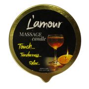 Массажная свеча L'amour Aperol золотая, 70 мл
