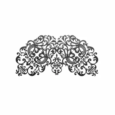 Виниловая маска Anna от Bijoux Indiscrets, черная