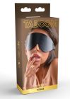 Маска БДСМ на глаза Taboom Vogue, из веганской кожи, черный вид 2