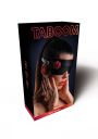 Маска БДСМ с декоративной розой Taboom Wild Roses Blindfolc черная
