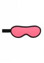 Маска на очі, що світиться у темряві Taboom Blindfold рожево-чорна