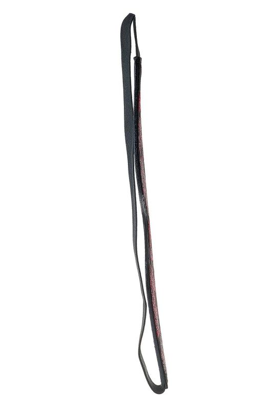 Маска на очі чорна Dream Тoys Blaze Deluxe Blindfold з червоним візерунком у вигляді вишивки вид 7