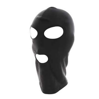 Маска с открытыми глазами и ртом Taboom, черная, One Size