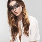 Маска самоклеюча вінілова Bijoux Indiscrets чорна вид 2