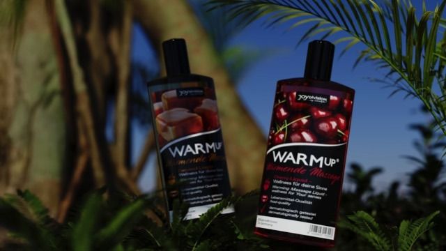 Масло для массажа согревающее и съедобное WARMup Caramel 150ml вид 5