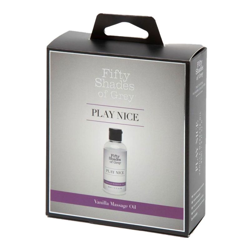 Олія для масажу Fifty Shades of Grey Play Nice Vanilla Massage Oil, 90 мл вид 3