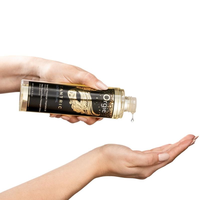 Олія для тантричного масажу Orgie Tantric Love Ritual «ЛЮБОВНИЙ РИТУАЛ», 200 мл вид 5