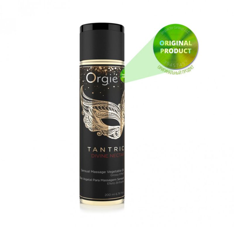 Масло для тантрического массажа Orgie Tantric Divine Nectar, 200 мл вид 4