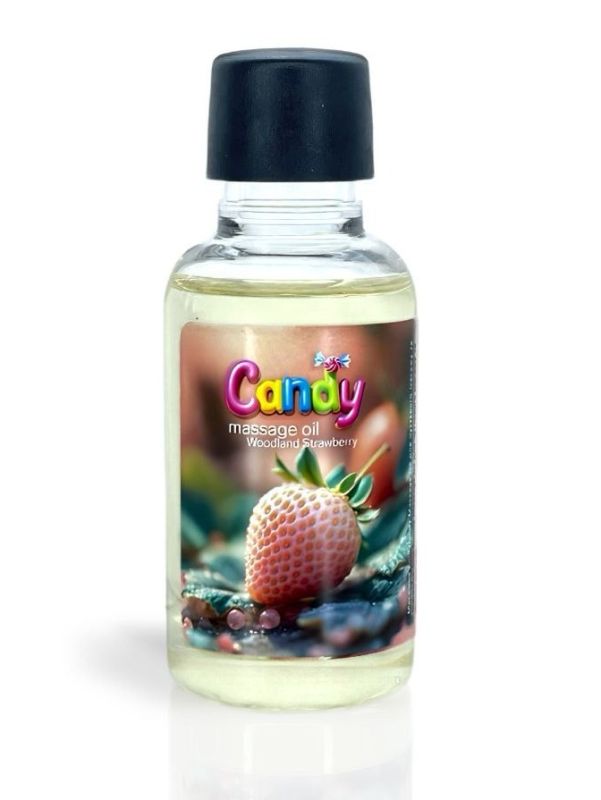 Масло массажное Candy с ароматом Дикая земляника, 50 мл вид 2