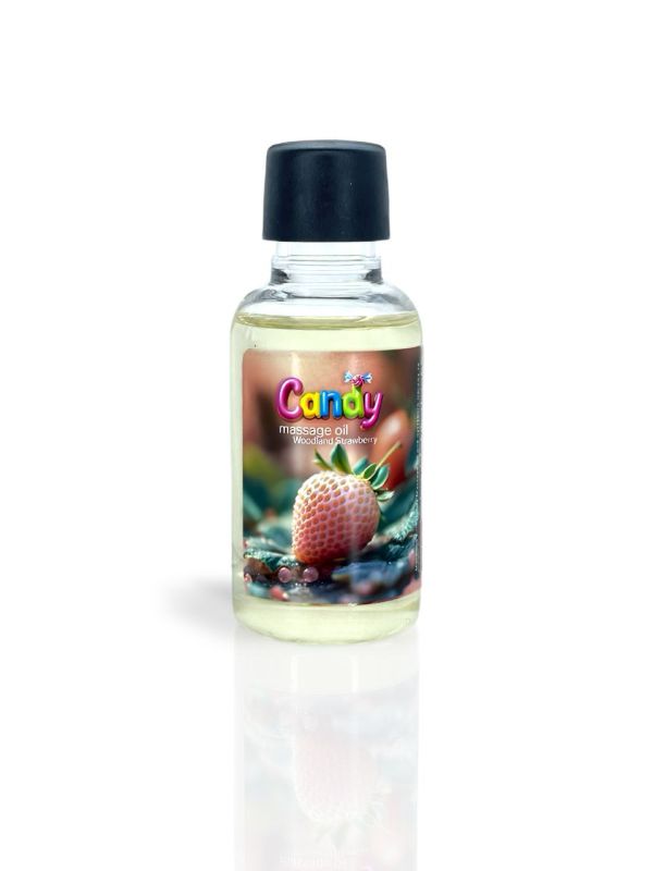 Масло массажное Candy с ароматом Дикая земляника, 50 мл вид 3