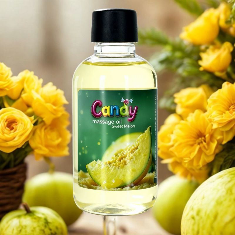 Масло массажное Candy с ароматом Дыня, 50 мл вид 9