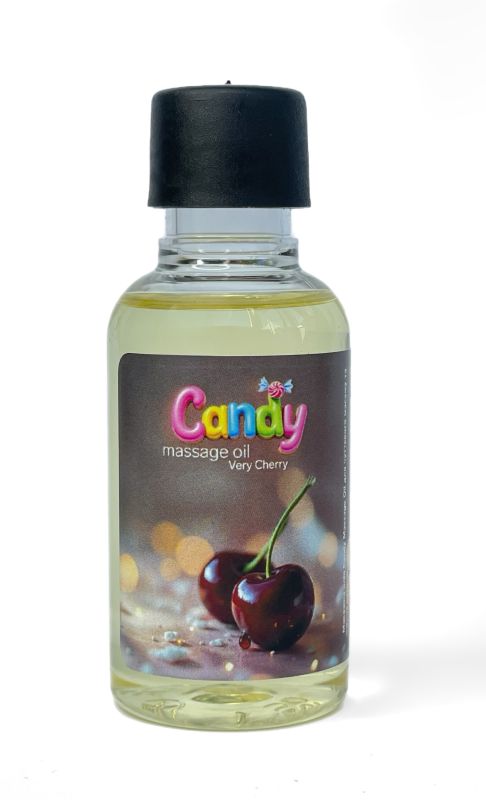 Олія масажна Candy з ароматом Вишня, 50 мл вид 2