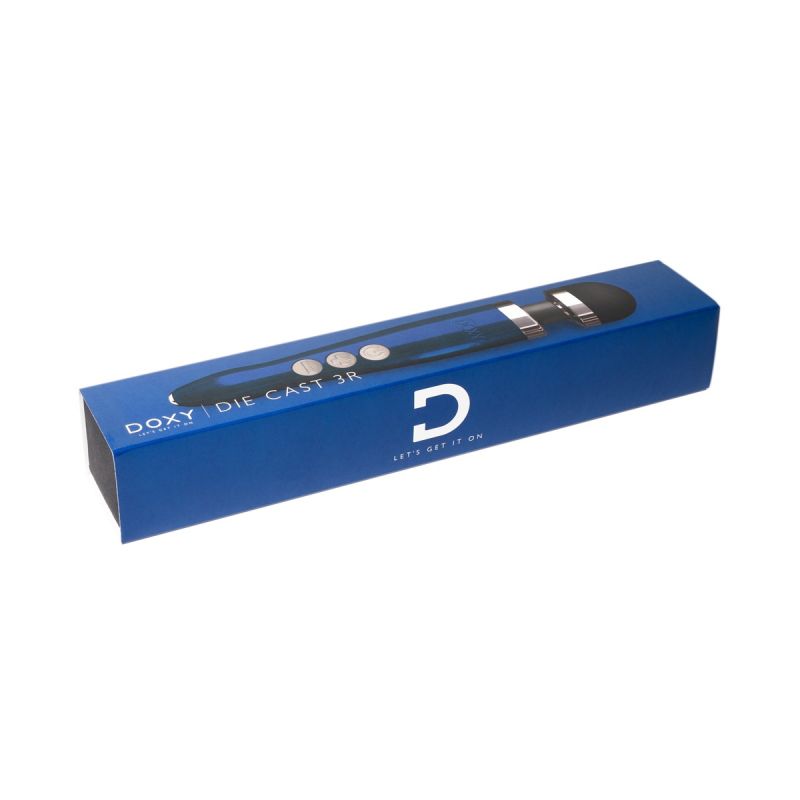 Масажер-мікрофон універсальний Doxy Die Cast 3R, синій вид 7
