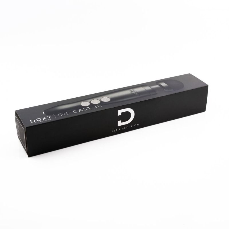 Масажер-мікрофон універсальний Doxy Die Cast 3R, чорний вид 5