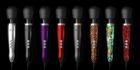 Масажер-мікрофон Doxy Die Cast 3R Wand Vibrator Rose Pattern, червоний, з трояндами вид 5