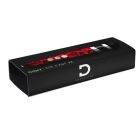 Масажер-мікрофон Doxy Die Cast 3R Wand Vibrator Rose Pattern, червоний, з трояндами вид 4