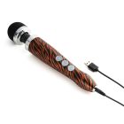 Массажер-микрофон Doxy Die Cast 3R Wand Vibrator Tiger, тигровый вид 4