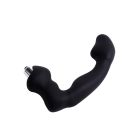 Масажер простати рельєфний Chisa Black Mont Avatar Dildo з вібрацією, чорний вид 5