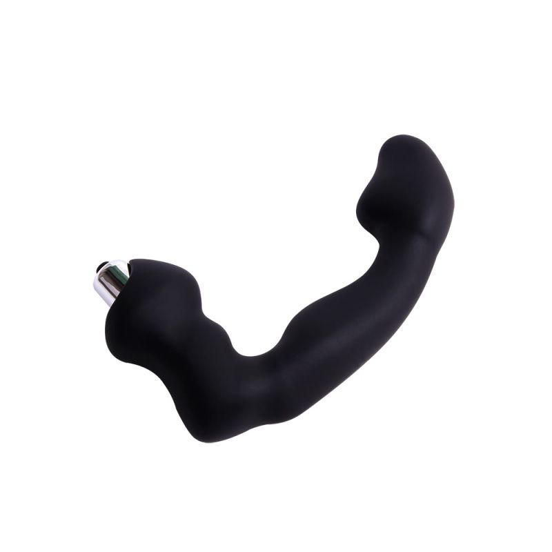 Масажер простати рельєфний Chisa Black Mont Avatar Dildo з вібрацією, чорний вид 5