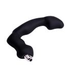 Масажер простати рельєфний Chisa Black Mont Avatar Dildo з вібрацією, чорний вид 3