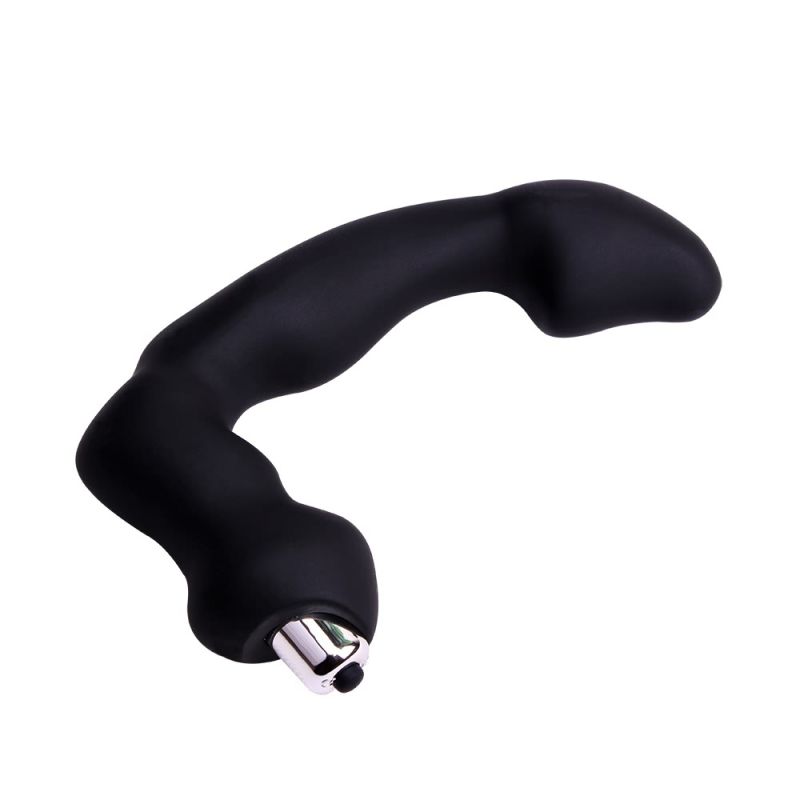 Массажер простаты рельефный Chisa Black Mont Avatar Dildo с вибрацией, черный вид 3