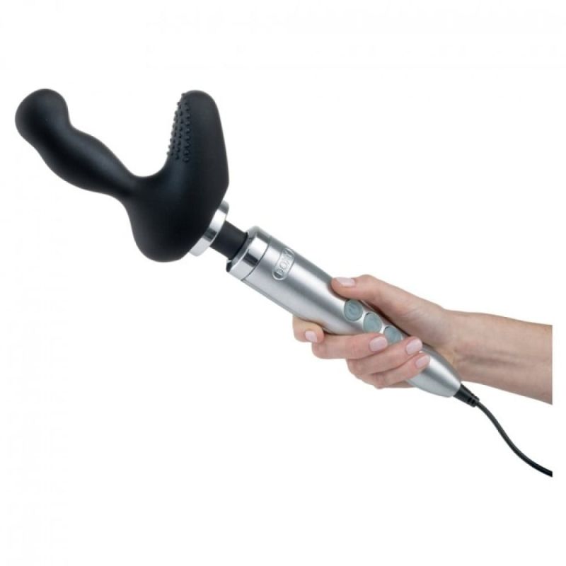 Массажер простаты Nexus Prostate Attachment-насадка для микрофона Doxy, черный вид 2