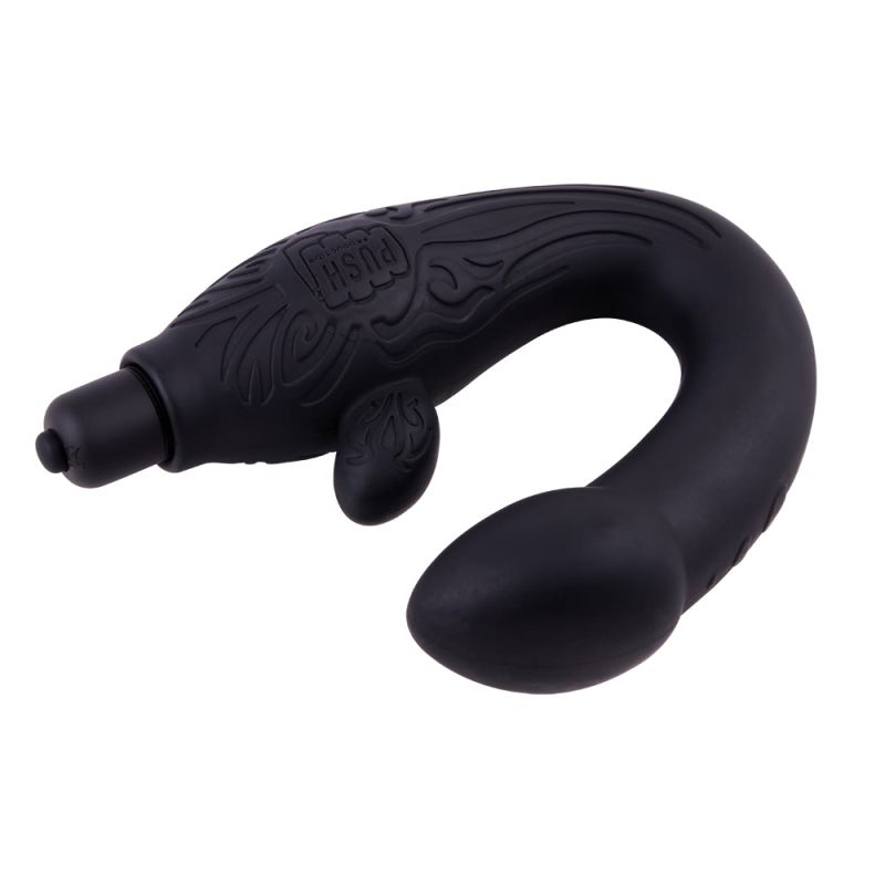 Массажер простаты Chisa Black Mont P-Spot Perineum Massager с вибрацией, черный вид 4