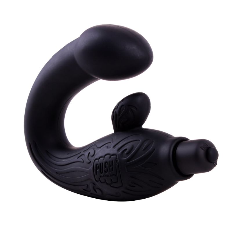 Массажер простаты Chisa Black Mont P-Spot Perineum Massager с вибрацией, черный вид 2