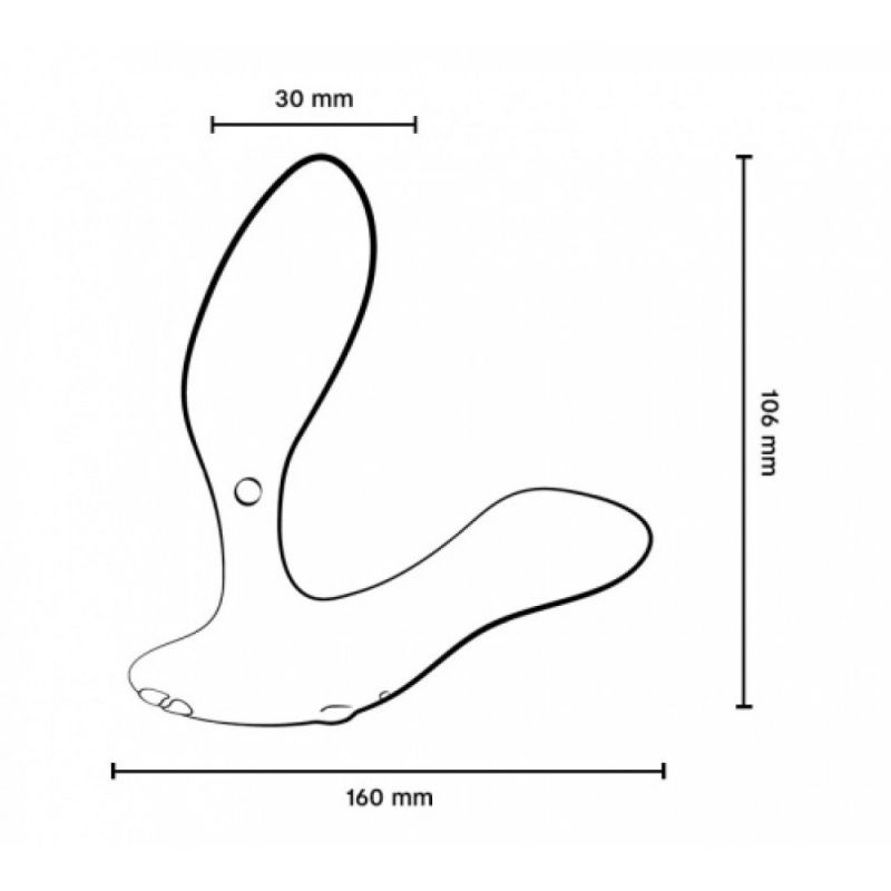 Массажер простаты WE-VIBE Royal Blue+ с пультом управления вид 6