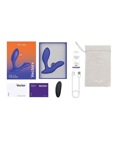 Масажер простати WE-VIBE Royal Blue+ з пультом керування вид 5