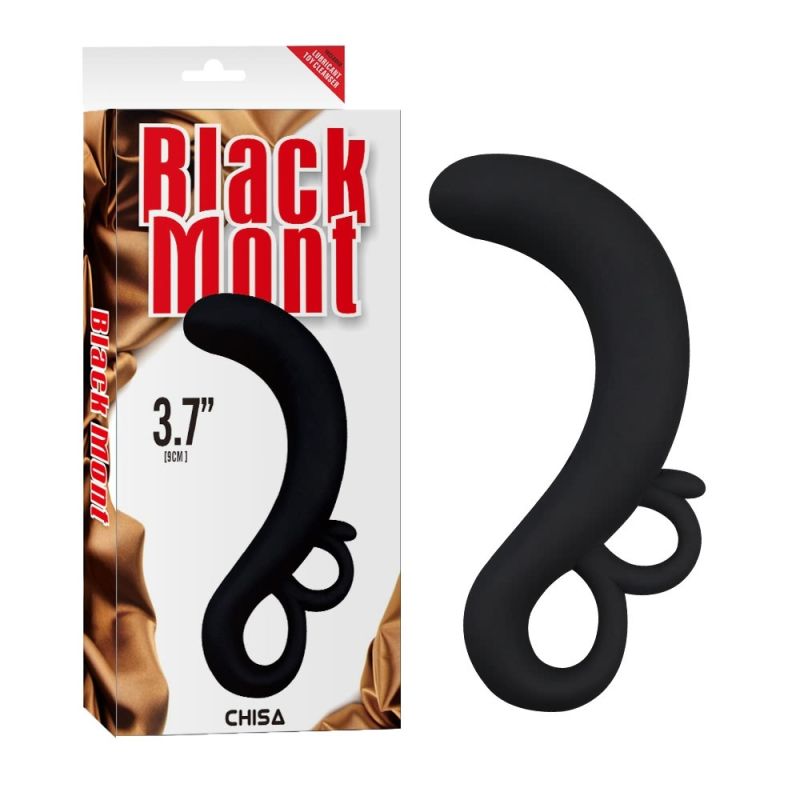 Массажер универсальный Chisa Black Mont для простаты и точки G, черный вид 2