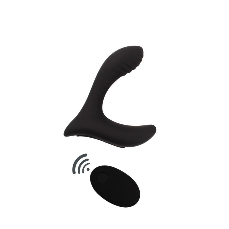 Массажёр простаты Chisa Black Mont Prostate Screamer с вибрацией, чёрный вид 3