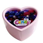 Масажна свічка з ароматом чорниці Candy Blueberry у формі серця, 70 мл вид 2