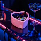 Массажная свеча с ароматом черники Candy Blueberry в форме сердца, 70 мл вид 9