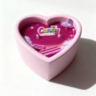 Массажная свеча с ароматом жвачки Candy Bubble Gum в форме сердца, 70 мл вид 16