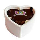 Массажная свеча с ароматом шоколада Candy Chocolate в форме сердца, 70 мл вид 2
