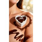 Массажная свеча с ароматом шоколада Candy Chocolate в форме сердца, 70 мл вид 3