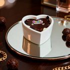 Массажная свеча с ароматом шоколада Candy Chocolate в форме сердца, 70 мл вид 15