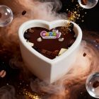 Массажная свеча с ароматом шоколада Candy Chocolate в форме сердца, 70 мл вид 8