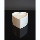 Масажна свічка з ароматом горіхового крему Candy Nut Cream у формі серця, 70 мл вид 14