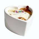 Массажная свеча с ароматом орехового крема Candy Nut Cream в форме сердца, 70 мл вид 2