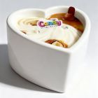 Массажная свеча с ароматом орехового крема Candy Nut Cream в форме сердца, 70 мл вид 5